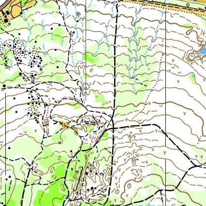 Iron Hill Sample map