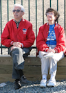 Kent & Caroline Ringo relaxing at Fair Hill, photo by Julie Keim