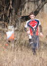 Sergei Zhyk finishing the Valley Goat 3, photo by Julie Keim