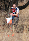 Clem McGrath heads for the finish at the Valley Goat 3, photo by Julie Keim